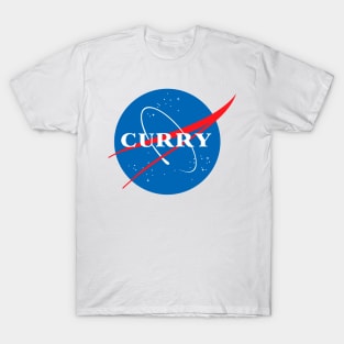 Stephen Curry NASA Logo T-Shirt